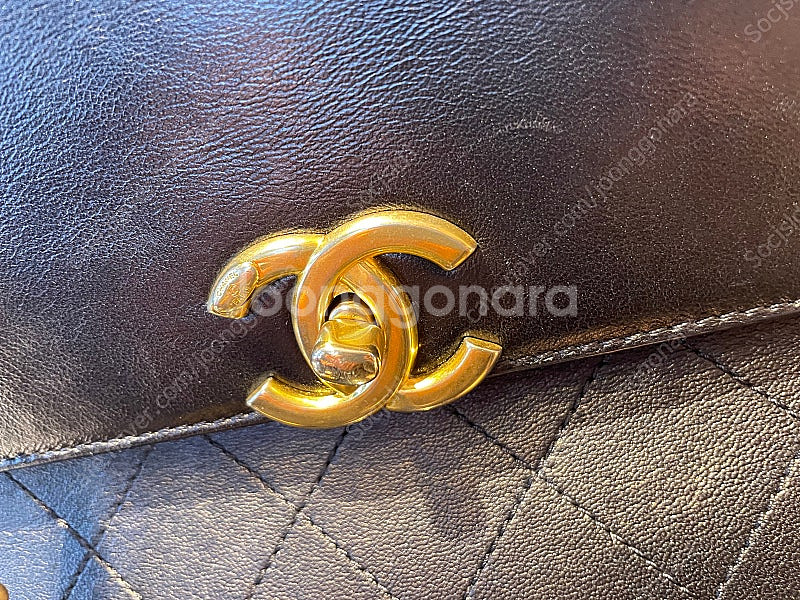 샤넬 코코 럭스 플랩백--9